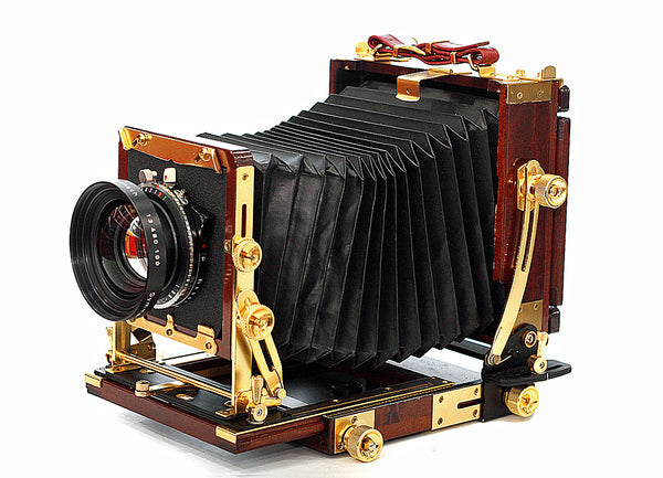 Calumet 4x5 XM Cherry wood Field camera +210mm 5.6 lens Second Hand