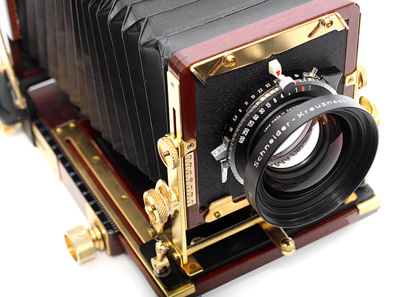 Calumet 4x5 XM Cherry wood Field camera +210mm 5.6 lens Second Hand