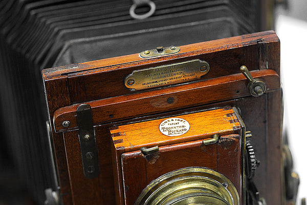 The Favourite Victo  Circa 1900 Wood.Brass Half Plate Camera Second Hand
