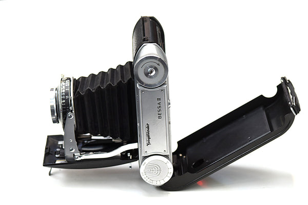 Voigtlander Bessa II 1950 Folding Range Finder Heliar camera Second Hand  RARE