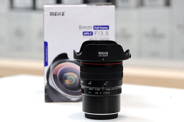 Meike 8mm F3.5 Fish-eye Full frame Micro Four Third - Twin City Camera House