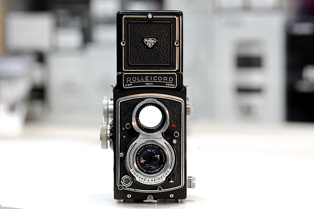 rolleicord twin lens reflex camera