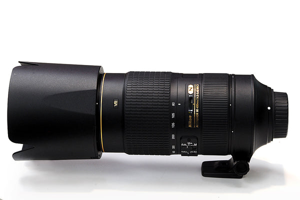 Nikon AF-S 80-400mm F4.5-5.6 N G ED VR Lens Second Hand