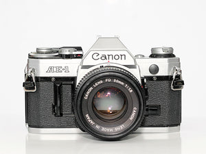 Canon SLR AE-1 50mm F1.8 + Sigma 70-210 Second Hand