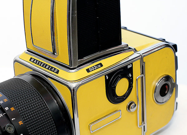 Hasselblad 503CW Limited Edition WLF A12 Back Yellow Edition 150mm CFT*
