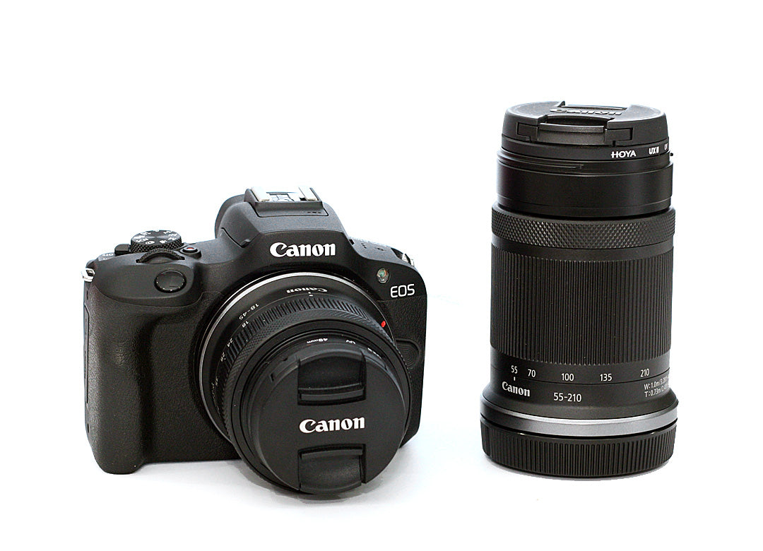 Canon EOS R100 18-45 & 55-210mm Twin kit Second Hand