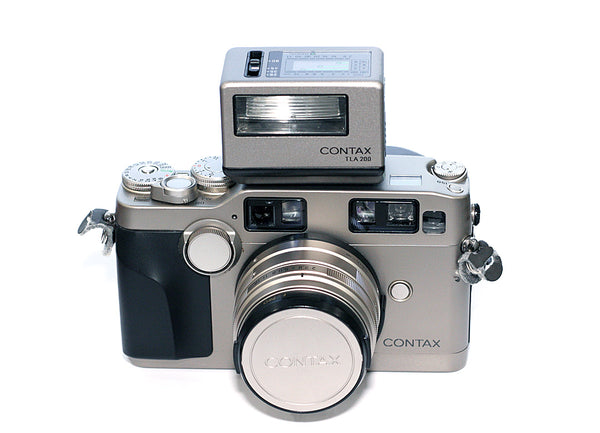 Contax G2 35mm Rangefinder Kit 45mm + 28mm +90mm+21mm +v/finder TLA 200 SH