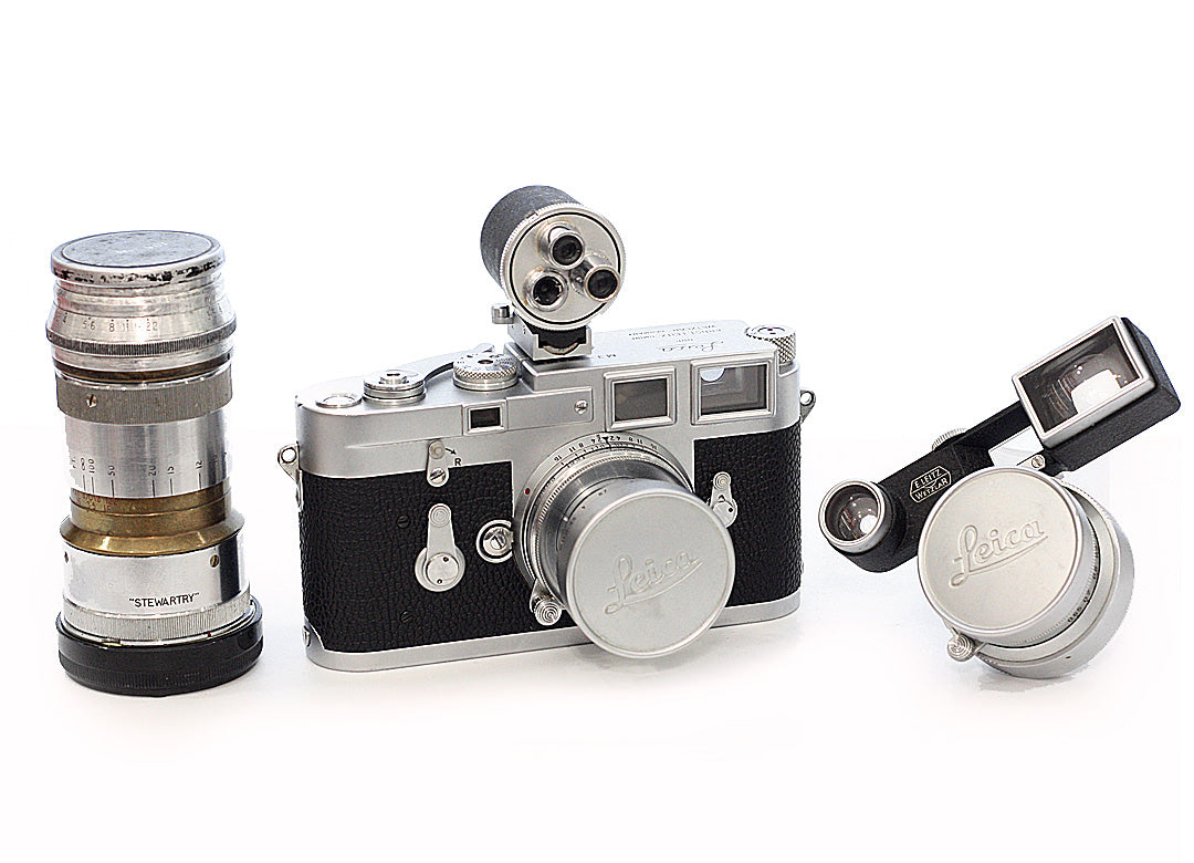 Leica Classic M3 S/Stroke 5cm F2 + 3.5cm + Trinol 105mm
