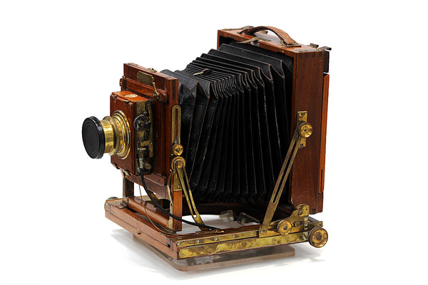 The Favourite Victo  Circa 1900 Wood.Brass Half Plate Camera Second Hand