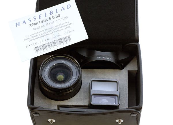 Hasselblad Xpan 30mm F5.6 Lens + Viewfinder + case.  Second Hand