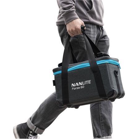 Nanlite Creative Light Kit, including a Forza 60B, Softbox, Grid, Projector attachment, Pavotube 6C and Stand