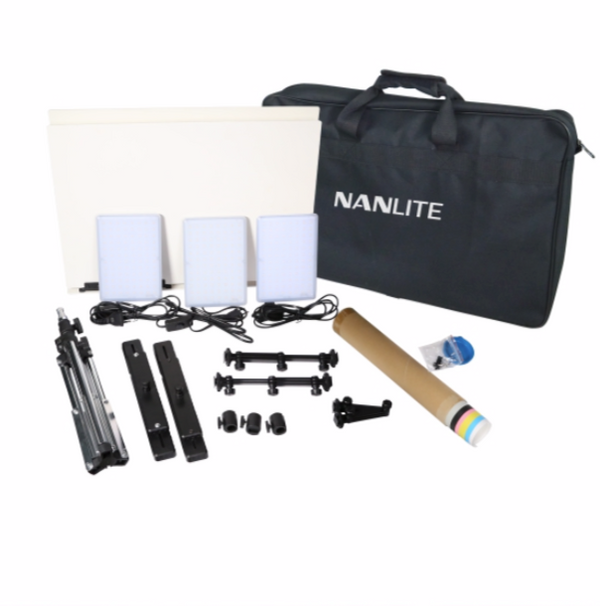 Nanlite 3 Light COMPAC 20 product photography kit